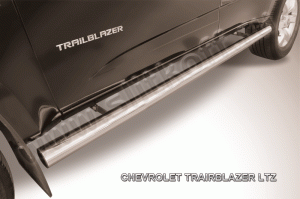 CHEVROLET Trailblazer 2013-Пороги d76 труба